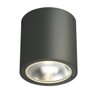 Eurofase Sky Outdoor Led Flushmount Light, Black