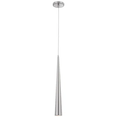 Eurofase Sliver 24" High Satin Nickel Mini Pendant Light