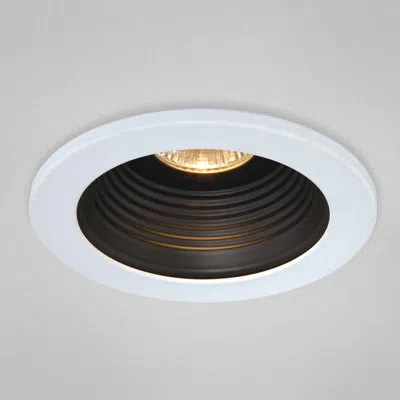 Eurofase Stepped Baffle Trim In White,black