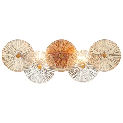 Eurofase Sue-anne 8" High Matte Gold 2-light Wall Sconce