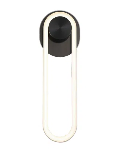 Eurofase Swing 18in Outdoor Light In Black