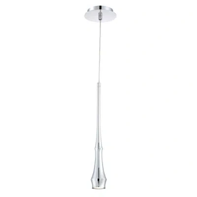 Eurofase Tala 1 - Light Unique / Statement Teardrop Pendant In Chrome