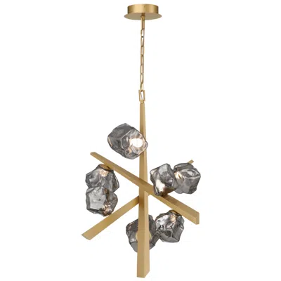 Eurofase Thorah 27" Led Chandelier  Gold