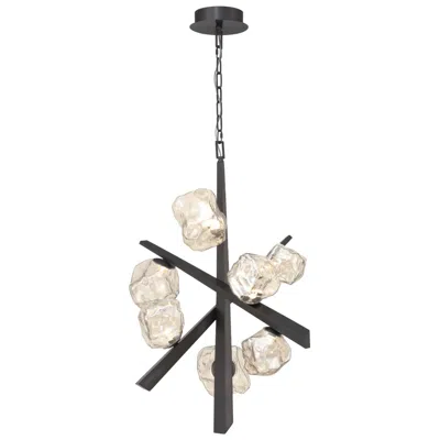 Eurofase Thorah 27" Led Chandelier  Graphite