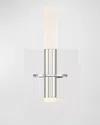 Eurofase Torna 2-light Led Vanity Sconce In Polished Nickel