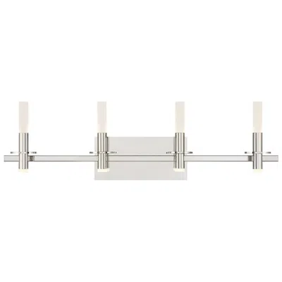 Eurofase Torna 8 Light Vanity In Polished Nickel