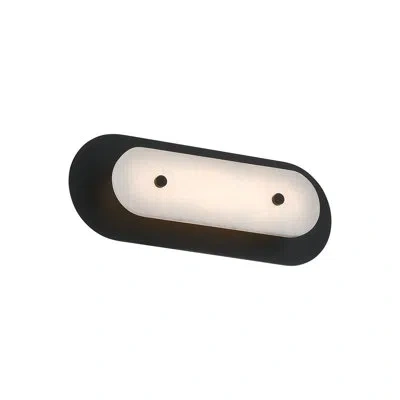 Eurofase Tramore, Outdoor Powder Coat Black, Alabaster In Powder Coated Finish;powder Coat Black
