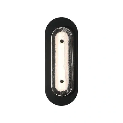 Eurofase Tramore, Outdoor, Powder Coat Black, Silver Glass In Powder Coated Finish;powder Coat Black