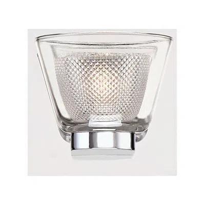 Eurofase Trent 5 1/4" High Chrome Led Wall Sconce