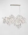 Eurofase Trento 12-light Chandelier, 40" In Gray