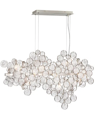 Eurofase Trento 12-light 40in Linear Chandelier In Neutral