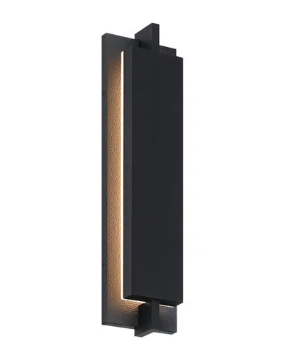 Eurofase Tribek 21in Outdoor Light In Black