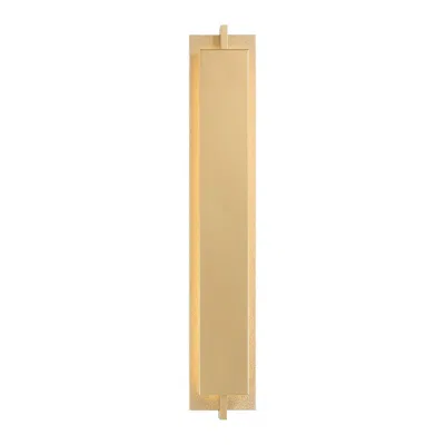 Eurofase Tribek 32 Inch Outdoor Led Wall Light, Gold In Brown