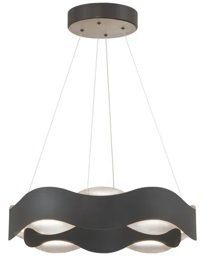 Eurofase Vaughan 24in Pendant Chandelier In Black