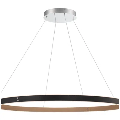 Eurofase Verdura 2 In. X 45.25 In. Integrated Led Chandelier In Black