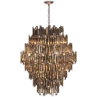 Eurofase Vienna 39 1/2" Wide Champagne Crystal Chandelier