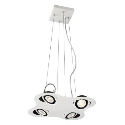 Eurofase Vision 4-light Kitchen Island Pendant In Chrome
