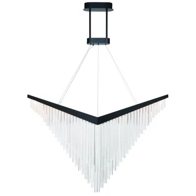 Eurofase Vivien 60" Led Chandelier  Black