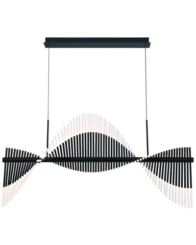 Eurofase Voltik 72-light 59in Grand Chandelier In Black