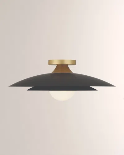 Eurofase Welsh 18" Led Flush Mount In Gray