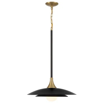 Eurofase Welsh 18" Wide Matte Black Led Pendant Light