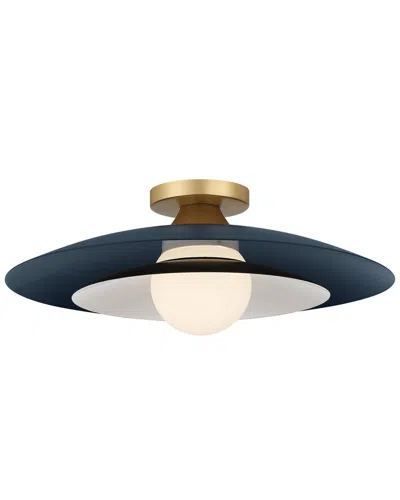 Eurofase Welsh 18in Flush Mount In Blue