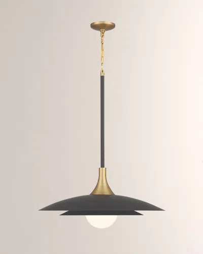 Eurofase Welsh 24" Led Pendant In Black