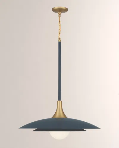 Eurofase Welsh 24" Led Pendant In Blue