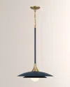Eurofase Welsh Led Pendant Light, 18" In Blue/black