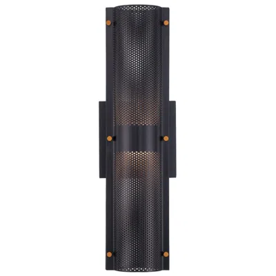 Eurofase Westcliffe 17" High Black 2-light Led Outdoor Wall Light