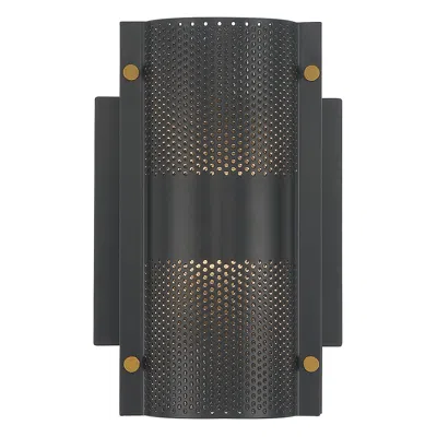 Eurofase Westcliffe 2 Light 8" Sconce In Black