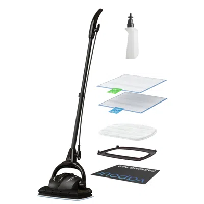Euroflex Vapour 10-piece Premium Steam Mop With Ultra Dry Steam Technology - Refurbished