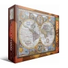 Eurographics Inc Antique World Map: 1000 Pcs In Transparent