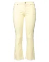 European Culture Pants In Yellow