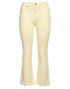 European Culture Pants In Yellow