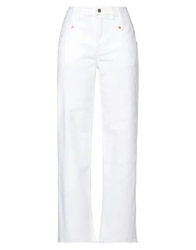 European Culture Pants In White