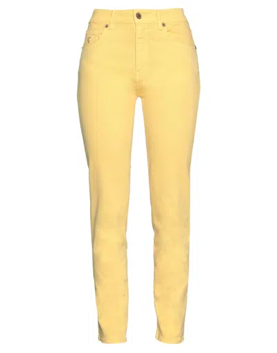 European Culture Pants In Yellow