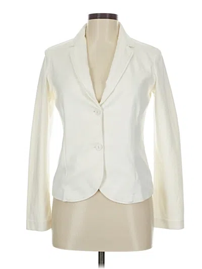 European Culture Blazer Jacket In White