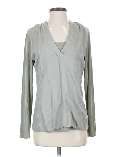 Pre-owned European Culture Long Sleeve T-shirt In Gray