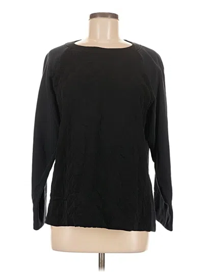 Pre-owned European Culture Pullover Sweater In Black