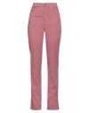 European Culture Woman Jeans Antique Rose Size 31 Cotton, Polyester, Elastane In Pink
