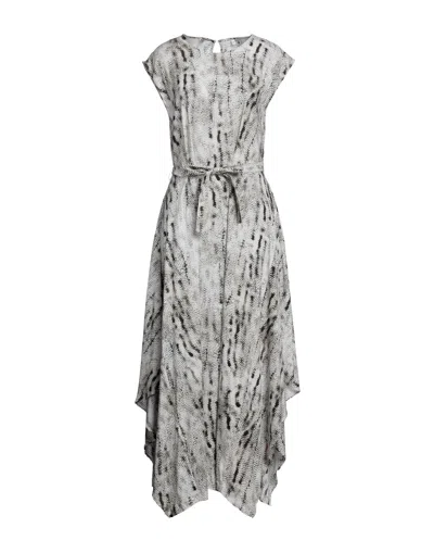 European Culture Long Dresses In Beige