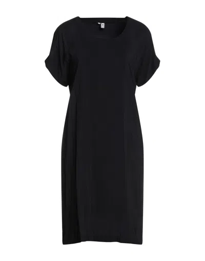 European Culture Midi Dresses In Black