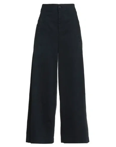 European Culture Woman Pants Midnight Blue Size 29 Modal, Cotton, Elastane