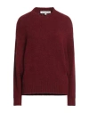 European Culture Woman Sweater Burgundy Size Xl Acrylic, Polyamide, Virgin Wool, Elastane In Red