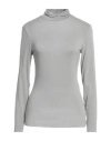 European Culture Woman T-shirt Grey Size Xl Viscose, Elastane