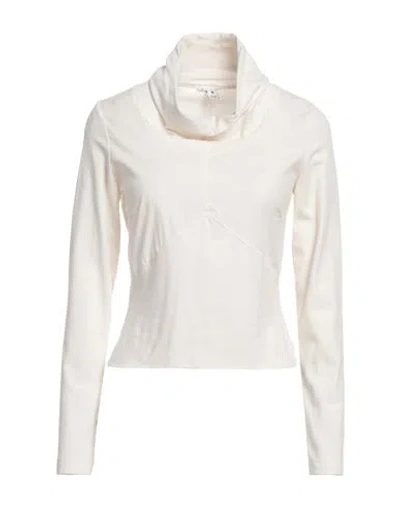 European Culture Woman T-shirt Off White Size Xl Cotton, Lyocell
