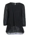 European Culture Blouses In Black