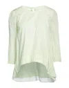 European Culture Blouses In Green
