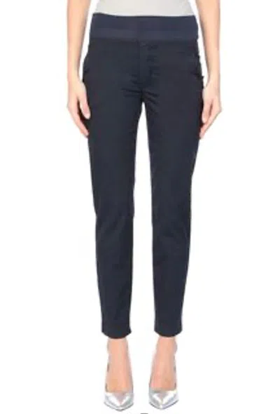 European Culture Women's Mid Rise Pants In Midnight Blue